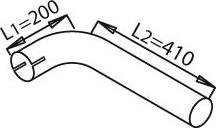 Dinex 21613 - Racord evacuare allinparts.ro