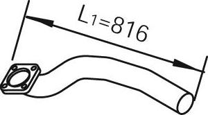 Dinex 21224 - Racord evacuare - allinparts.ro