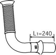 Dinex 21275 - Racord evacuare - allinparts.ro