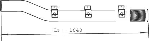 Dinex 21723 - Racord evacuare - allinparts.ro