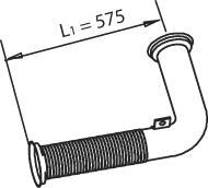 Dinex 22107 - Racord evacuare - allinparts.ro