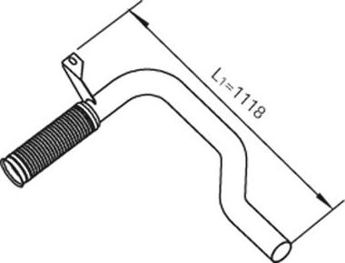 Dinex 22174 - Racord evacuare allinparts.ro