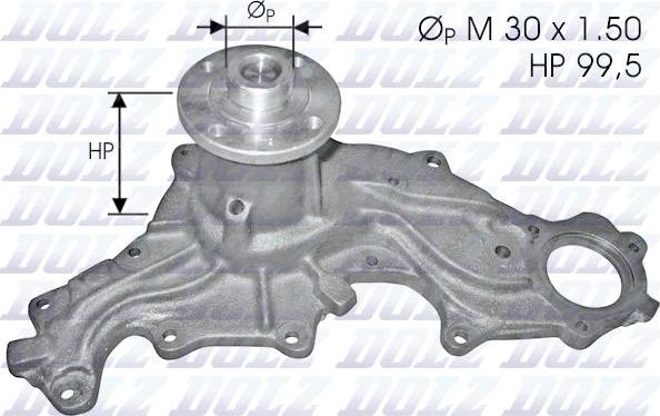 DOLZ F120 - Pompa apa - allinparts.ro