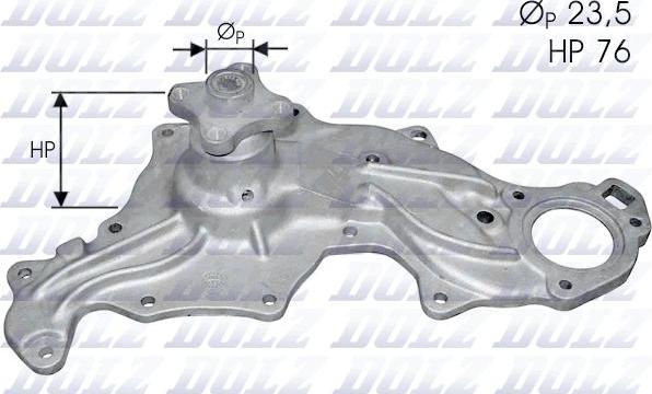 DOLZ F121 - Pompa apa allinparts.ro