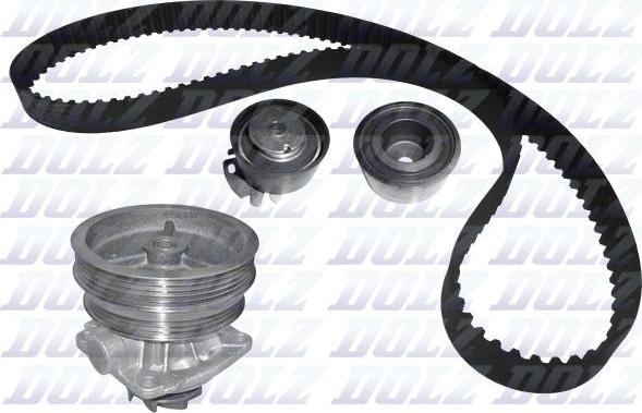 DOLZ KD126 - Set pompa apa + curea dintata - allinparts.ro