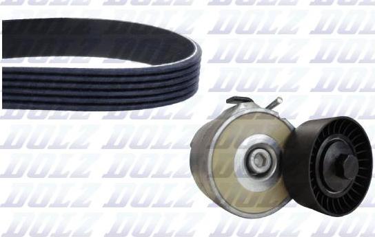 DOLZ SKD227A - Set curea de distributie allinparts.ro
