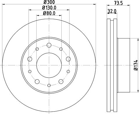 DON PCD19491 - Disc frana allinparts.ro