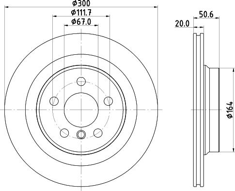 DON PCD23222 - Disc frana allinparts.ro