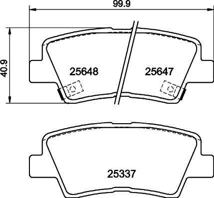 DON PCP1994 - Set placute frana,frana disc allinparts.ro