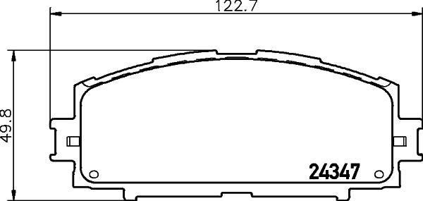 DON PCP1441 - Set placute frana,frana disc allinparts.ro