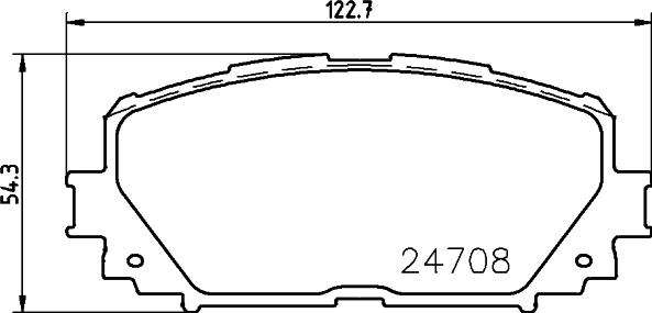 DON PCP1566 - Set placute frana,frana disc allinparts.ro