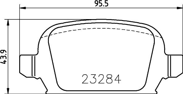 DON PCP1532 - Set placute frana,frana disc - allinparts.ro