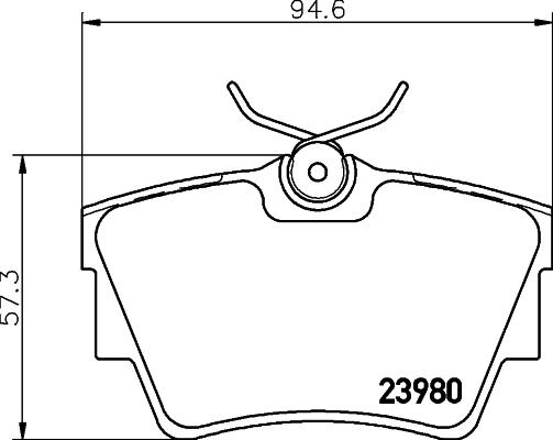DON PCP1634 - Set placute frana,frana disc allinparts.ro