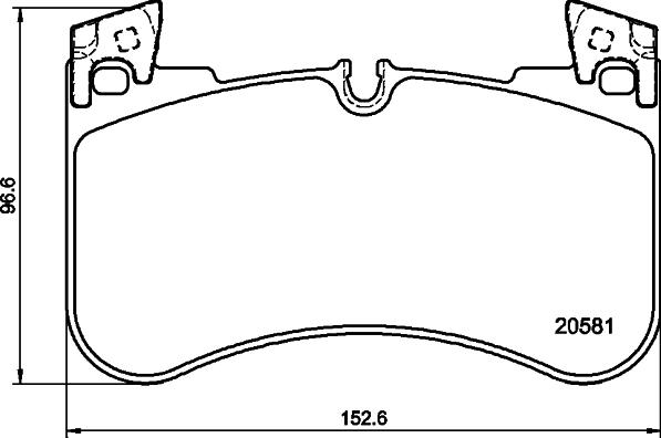 DON PCP1625 - Set placute frana,frana disc - allinparts.ro