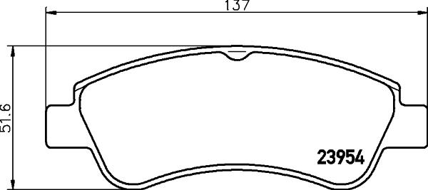 DON PCP1013 - Set placute frana,frana disc allinparts.ro