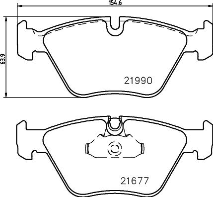 DON PCP1137 - Set placute frana,frana disc - allinparts.ro