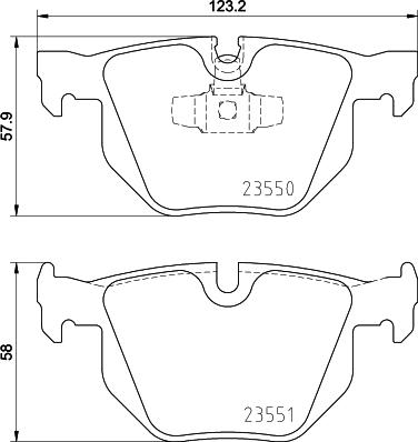 DON PCP1324 - Set placute frana,frana disc - allinparts.ro