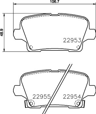 DON PCP1791 - Set placute frana,frana disc allinparts.ro