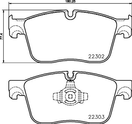 DON PCP2157 - Set placute frana,frana disc - allinparts.ro