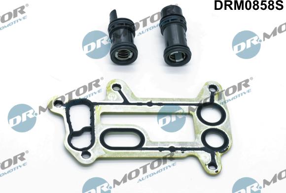 Dr.Motor Automotive DRM0858S - Set garnituri, radiator ulei - allinparts.ro