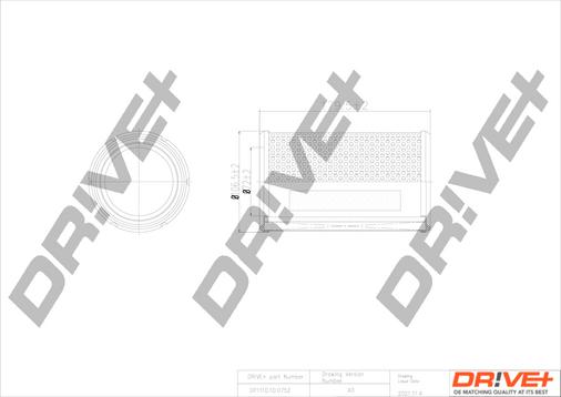 Dr!ve+ DP1110.10.0752 - Filtru aer allinparts.ro