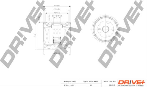 Dr!ve+ DP1110.11.0130 - Filtru ulei allinparts.ro