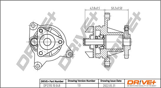 Dr!ve+ DP2310.10.048 - Pompa apa allinparts.ro