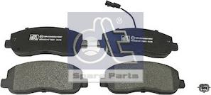 DT Spare Parts 6.95121 - Set placute frana,frana disc allinparts.ro