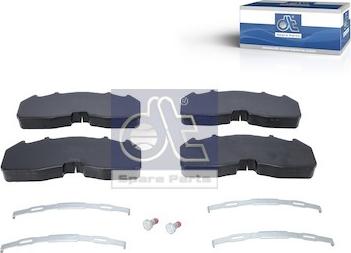 DT Spare Parts 1.35032 - Set placute frana,frana disc allinparts.ro