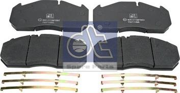 DT Spare Parts 3.96401 - Set placute frana,frana disc allinparts.ro