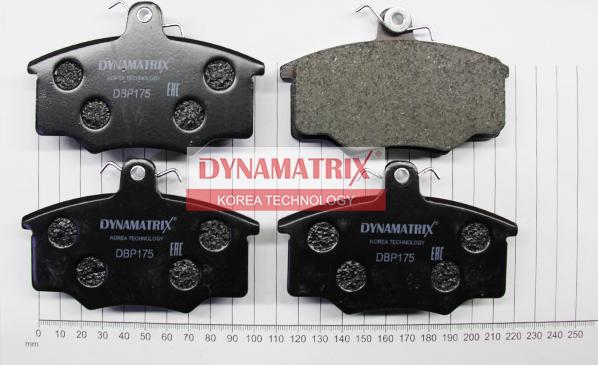 Dynamatrix DBP175 - Set placute frana,frana disc allinparts.ro
