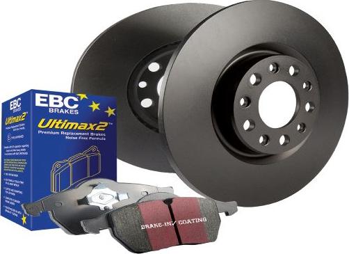 EBC Brakes PDKF216 - Set frana de performanta - allinparts.ro