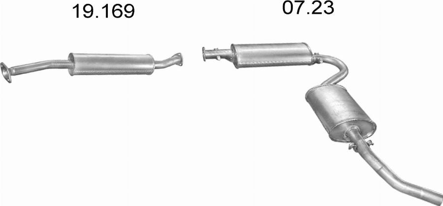 Edex 404 - Sistem de esapament - allinparts.ro