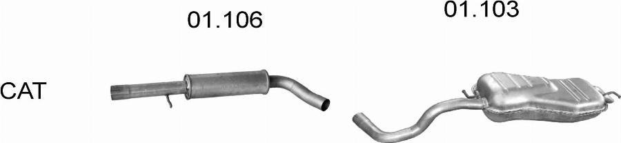 Edex 64 - Sistem de esapament - allinparts.ro