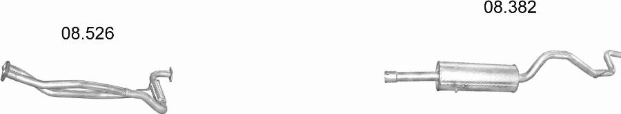 Edex 670 - Sistem de esapament allinparts.ro