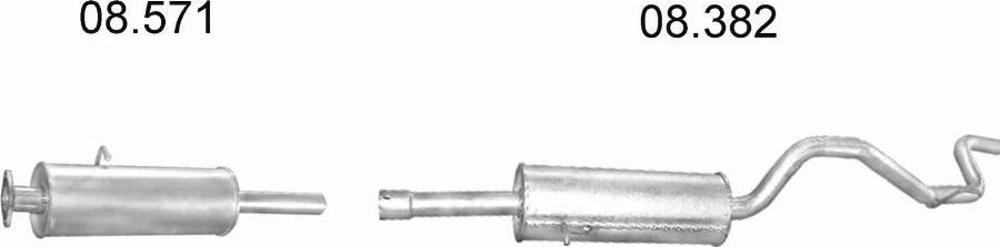 Edex 671 - Sistem de esapament allinparts.ro