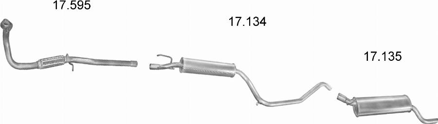 Edex 1492 - Sistem de esapament - allinparts.ro