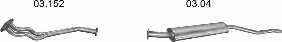 Edex 145 - Sistem de esapament - allinparts.ro