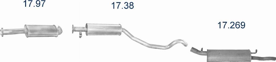 Edex 15.24 - Toba esapament finala - allinparts.ro