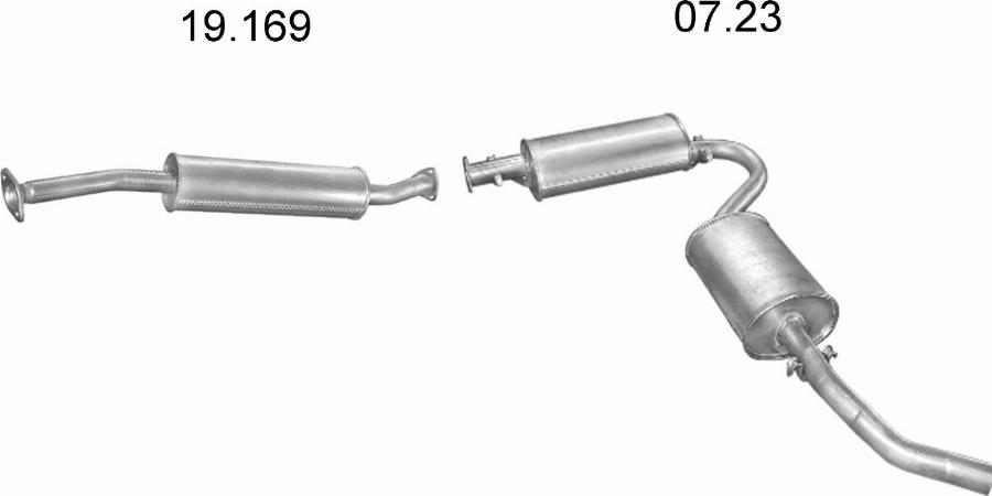 Edex 1572 - Sistem de esapament - allinparts.ro