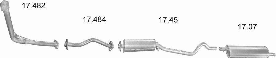 Edex 1193 - Sistem de esapament allinparts.ro