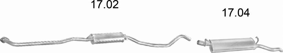 Edex 1144 - Sistem de esapament - allinparts.ro
