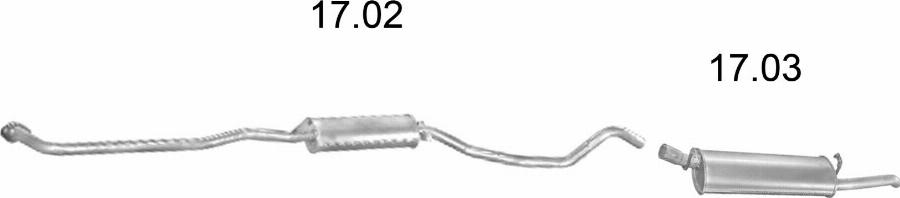 Edex 1148 - Sistem de esapament allinparts.ro