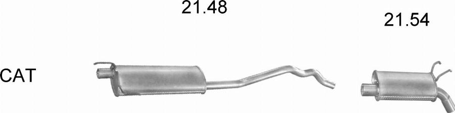 Edex 1809 - Sistem de esapament allinparts.ro