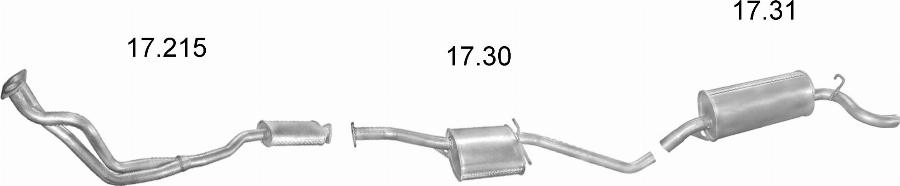 Edex 1393 - Sistem de esapament - allinparts.ro