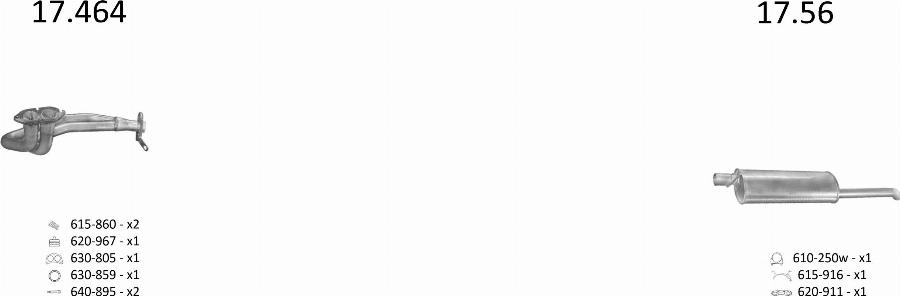 Edex 1293 - Sistem de esapament allinparts.ro