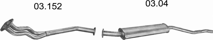 Edex 128 - Sistem de esapament - allinparts.ro