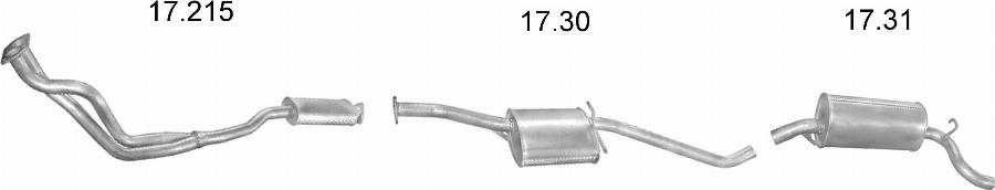 Edex 1238 - Sistem de esapament - allinparts.ro