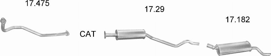 Edex 1232 - Sistem de esapament allinparts.ro