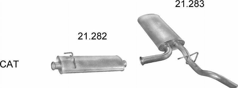 Edex 1773 - Sistem de esapament allinparts.ro